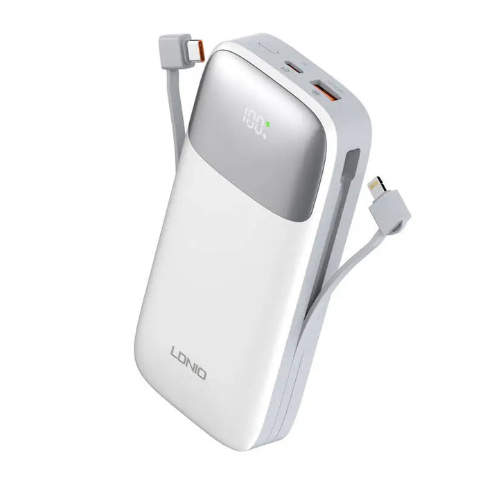 Powerbank LDNIO PQ20 22.5W 20000mAh USB-C lightning (biały) - Powerbanks<<<Energy<<<InnproXML