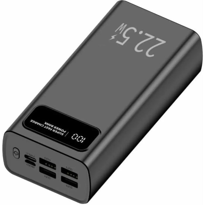 Powerbank LEOTEC LEPOW30W22K Black 30000 mAh - Електроника Телефони и таблети<<<Компютри| Електроника<<<BigBuy&&&Power