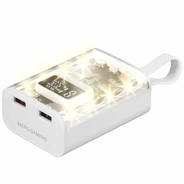Powerbank Mars Gaming MPK10KW White 10000 mAh - Електроника Телефони и таблети<<<Компютри| Електроника<<<BigBuy&&&Power