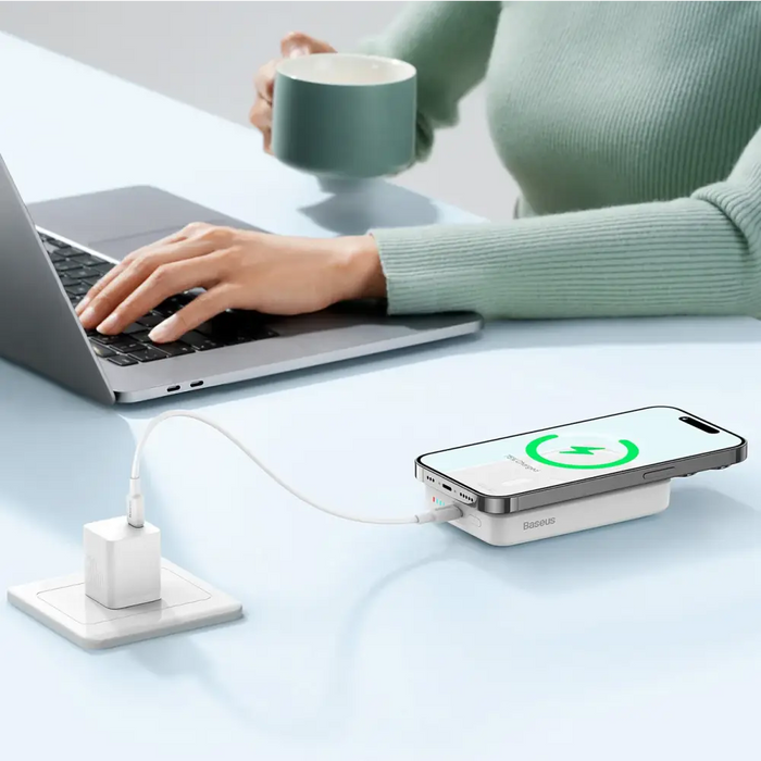 Powerbank mini Baseus 10000mAh USB-C 30W White