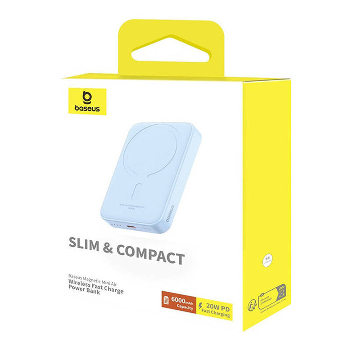 Powerbank mini Baseus 6000 mAh 20W (blue) - Powerbanks<<<Energy<<<InnproXML&&&Power Bank<<<Електроника Телефони и