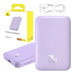 Powerbank mini Baseus 6000 mAh 20W (purple) - Powerbanks<<<Energy<<<InnproXML&&&Power Bank<<<Електроника Телефони и
