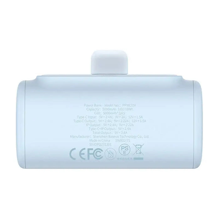 Powerbank OS-Baseus Compact IP 5000mAh 20W (blue) - Powerbanks<<<GSM Accessories<<<InnproXML
