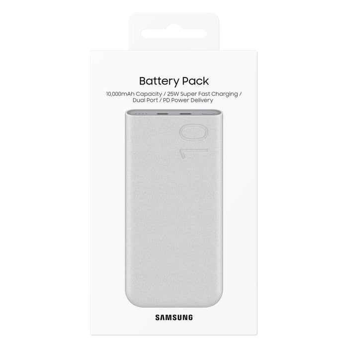 Powerbank Samsung EB-P3400XUEGEU FastCharge 2x USB-C 25W 10000mAh - beige - Powerbanks<<<HurtelXML&&&Power