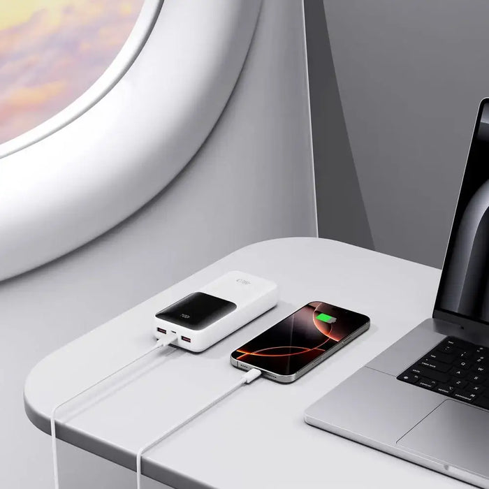 Powerbank Tech-Protect PB02 20000mAh 22.5W - white - Powerbanks<<<HurtelXML