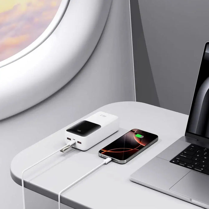 Powerbank Tech-Protect PB03 30000mAh 22.5W - white - Powerbanks<<<HurtelXML