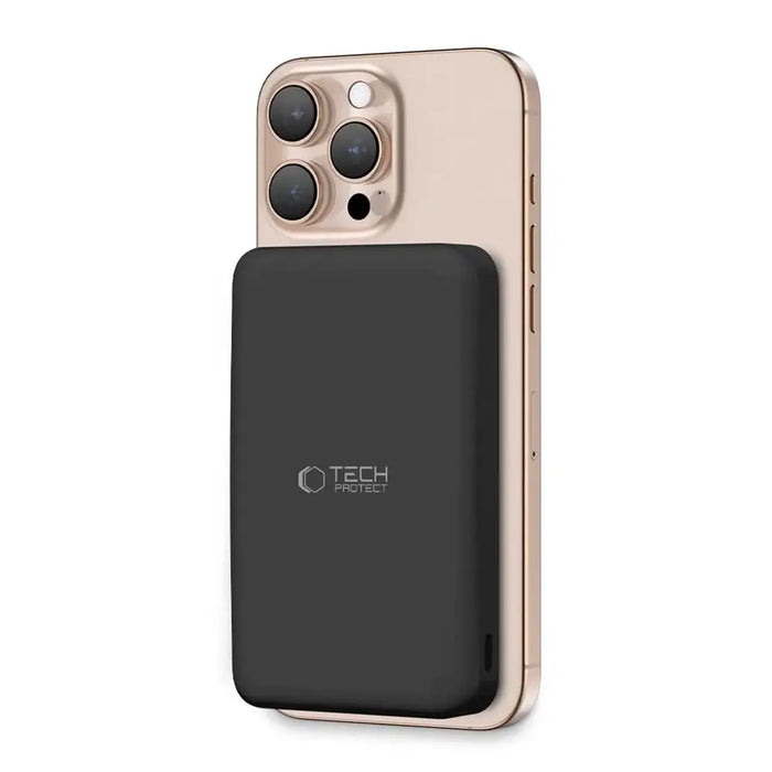 Powerbank Tech-Protect PB24 LifeMag QI2 MagSafe 10000 mAh - black - Powerbanks<<<HurtelXML