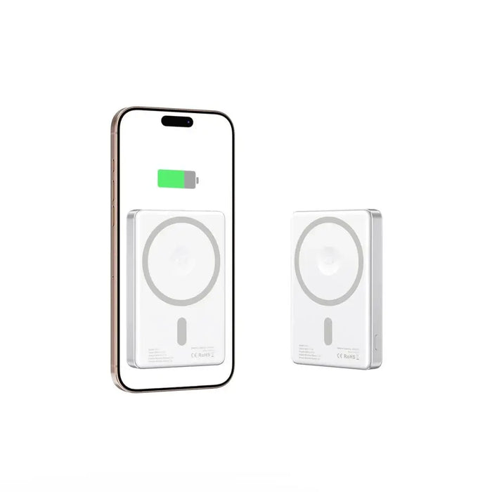 Powerbank Tech-Protect PB33 LifeMag MagSafe 5000mAH - silver - Powerbanks<<<HurtelXML