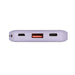 Powerbank Uniq Fuele mini 8000mAh USB-C 18W PD Fast charge - lavender - Powerbanks<<<HurtelXML