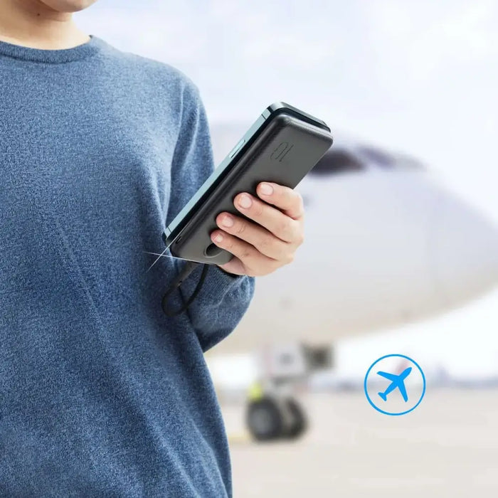 Powerbank Veger L10S (W1105PD) 10000mAh 20W 2A PD QC3.0 - black - Powerbanks<<<HurtelXML