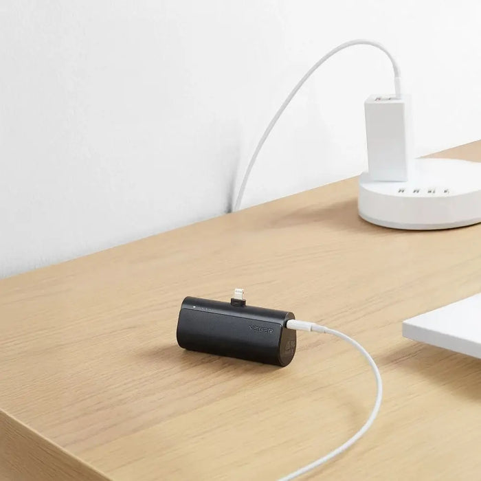Powerbank Veger W0556P 5000mAh 20W 3A PD QC3.0 Lightning - black - Powerbanks<<<HurtelXML