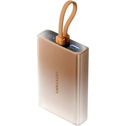 Powerbank Vention FHZJ0 Gold 10000 mAh - Електроника Телефони и таблети<<<Компютри| Електроника<<<BigBuy&&&Power