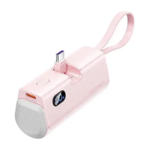 Powerbank Vention LED display 4800mAh 22.5W FHQP0 (pink) - Powerbanks<<<GSM Accessories<<<InnproXML&&&Power
