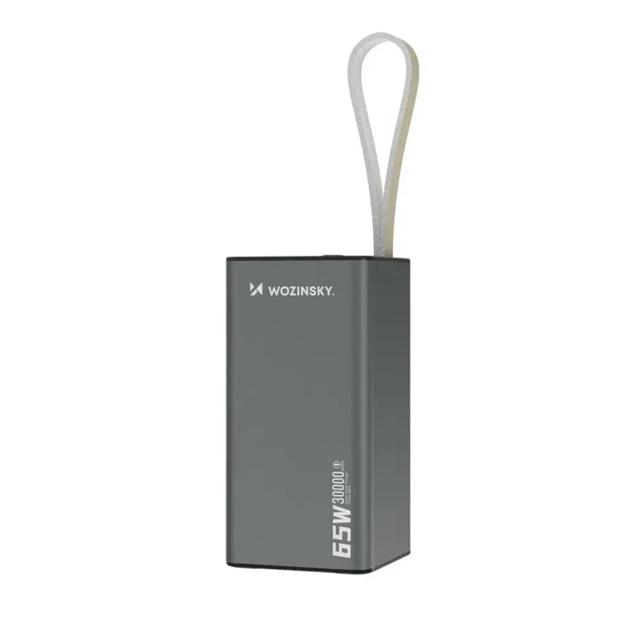 Powerbank Wozinsky K65+ 65W 30000mAh 2x USB-C 1x USB-A 65W - gray - Powerbanks<<<HurtelXML