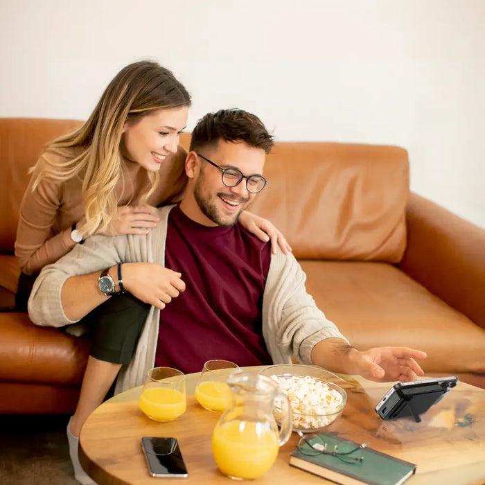 Powerbank Wozinsky WLWP-10KA0Y3S 22.5W PD Qi2 10000 mAh with stand 1x USB-A 1x USB-C - black - Powerbanks<<<HurtelXML