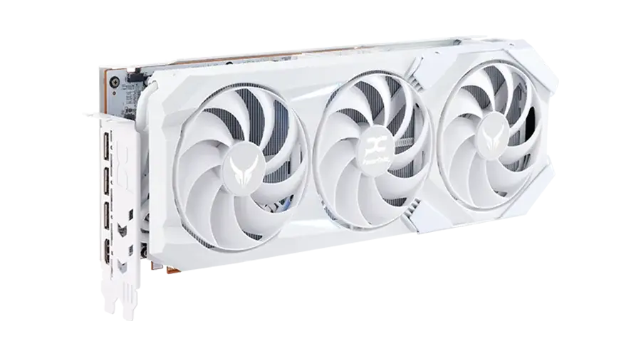 Video card PowerColor Radeon RX 9070 XT Red Devil Spectral White 16GB GDDR6
