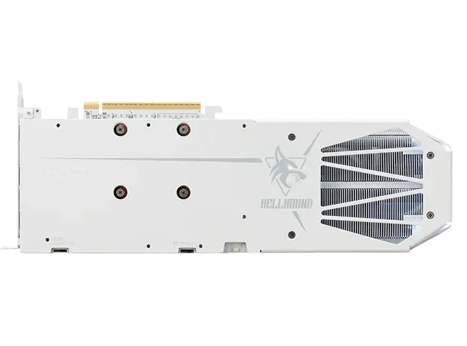 Video card Powercolor AMD Radeon Hellhound RX 9060XT Spectral White 16GB GDDR6