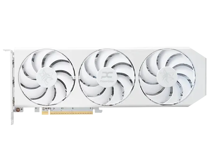 Video card Powercolor AMD Radeon Hellhound RX 9060XT Spectral White 16GB GDDR6