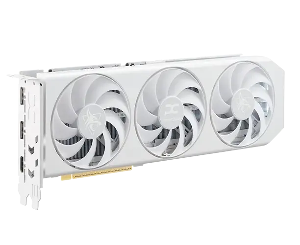 Video card Powercolor AMD Radeon Hellhound RX 9060XT Spectral White 16GB GDDR6