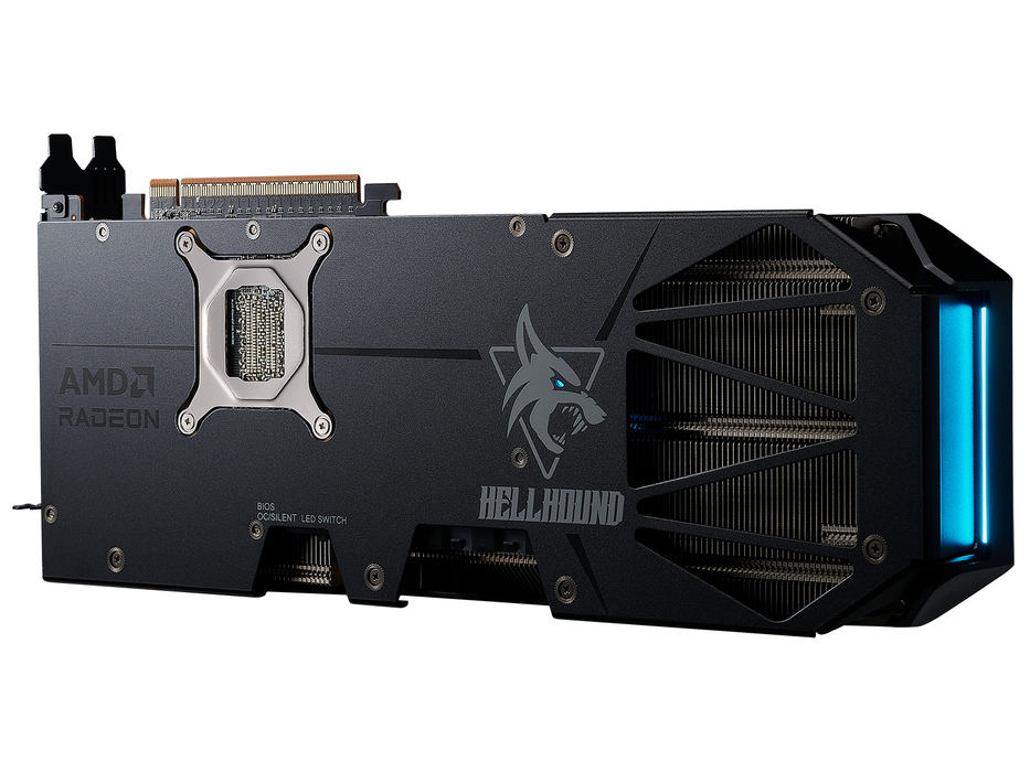 Video card PowerColor Radeon RX 9070 GRE Hellhound 12GB GDDR6