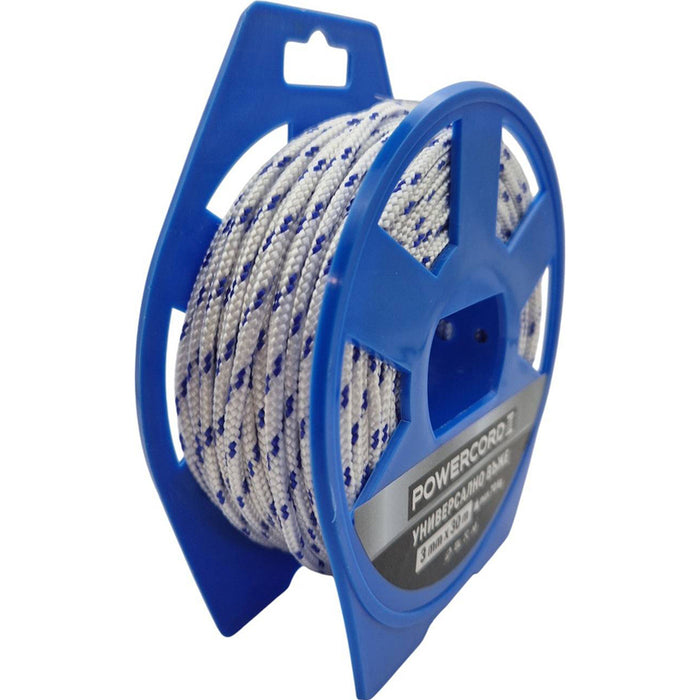 UNIVERSAL POWERCORD ROPE 3 MM 30 m WHITE