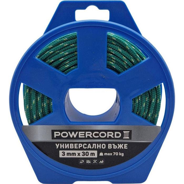 UNIVERSAL POWERCORD ROPE 3 MM 30 M GREEN