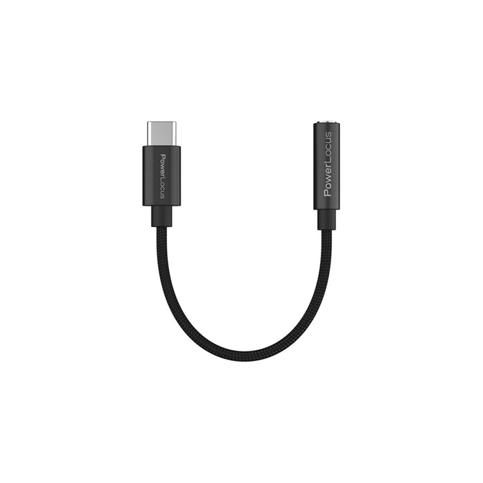 Cable POWERLOCUS 3.5MM AUX-USB-C