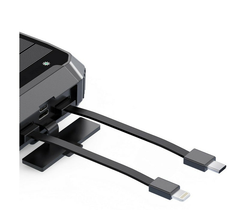 PowerNeed S20000Q mobile device charger Universal Black Lightning, Solar, USB Wireless charging Fast charging Outdoor