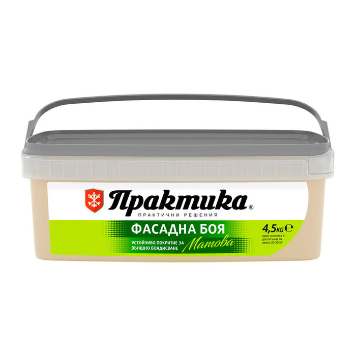 FACADE PAINT COFFEE 4.5 KG PRAKTIKA