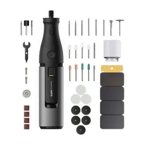 Precision multifunction grinder 12V set 36 el. HOTO QWLDM002 35000RPM - Grinders<<<Tools<<<InnproXML