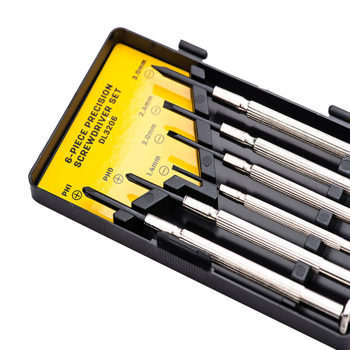 Precision Screwdriver set 6 pcs Deli Tools EDL3206 - Screwdrivers<<<Tools<<<InnproXML