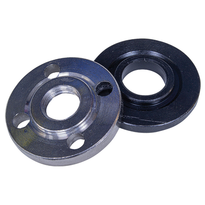 Premium angle grinder nut and washer