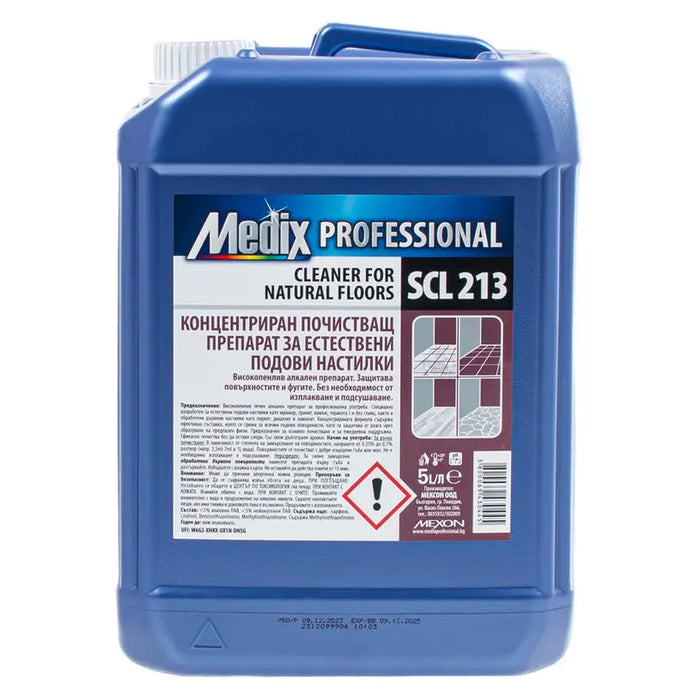 PREPARATION FOR PARQUET AND LAMINATE 5 L SCL 213 MEDIX PROFESSIONAL - Почистващи препарати<<<Домашни