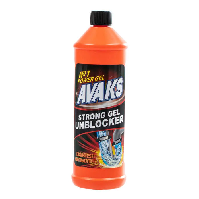 PREPARATION FOR RELEASING CHANNELS 1 L GEL AVAKS - Почистващи препарати<<<Домашни потреби<<<Кухня<<<Praktiker