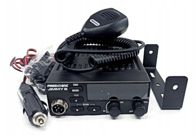President Jimmy III AM/FM CB radio Black