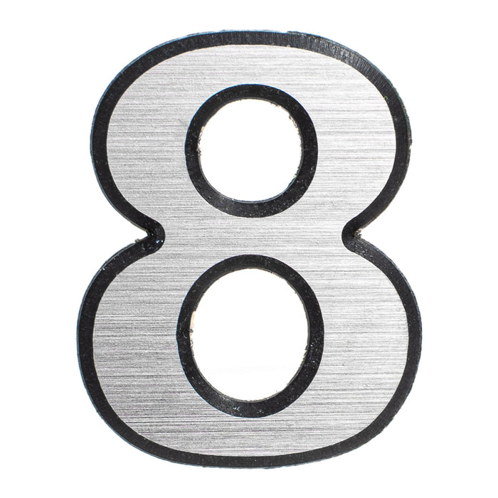SELF-ADHESIVE NUMBER "8" 4 CM PREVENTA