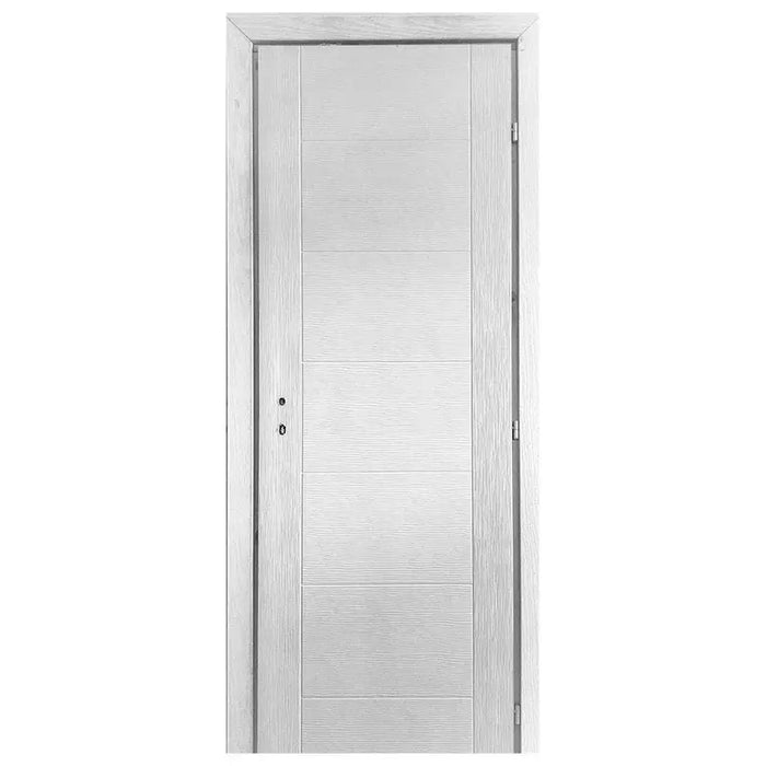 PRIMERED DOOR WITH CASE MODULATO THREE 90X200X7 CM. RIGHT - Врати<<<Врати и обков<<<Строителни