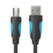 Printer Cable USB 2.0 A to USB-B Vention VAS-A16-B300 3m Black - USB cables<<<Cables<<<IT Accessories<<<InnproXML