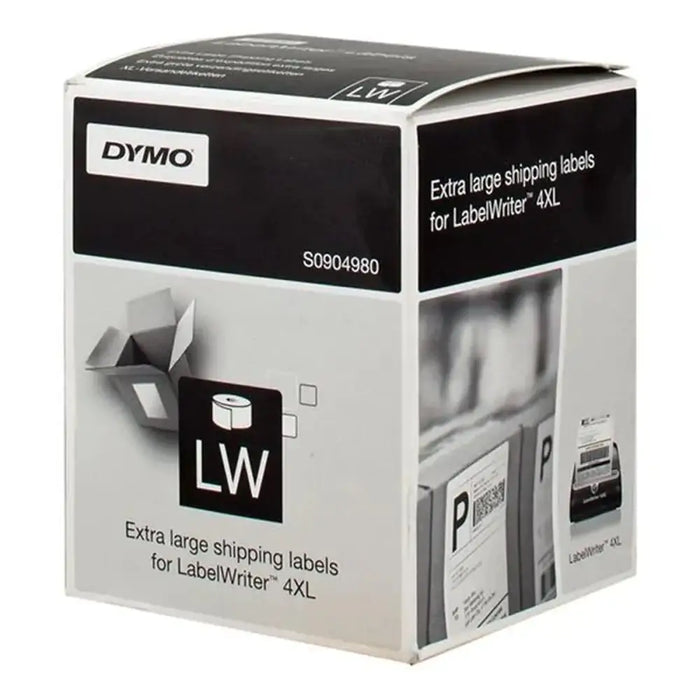 Printer Labels Dymo LW 4XL Black/White 104 x 159 mm (12 Units) - Хартия за принтери<<<Електроника Периферни и резервни