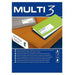 Printer Labels MULTI 3 White Upright 100 Sheets 210 x 99 mm - Електроника Периферни и резервни части<<<Компютри|