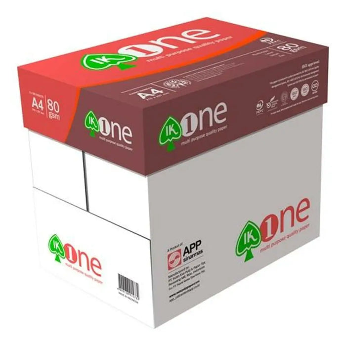 Printer Paper IK ONE White A4 5 Pieces - Електроника Периферни и резервни части<<<Компютри|
