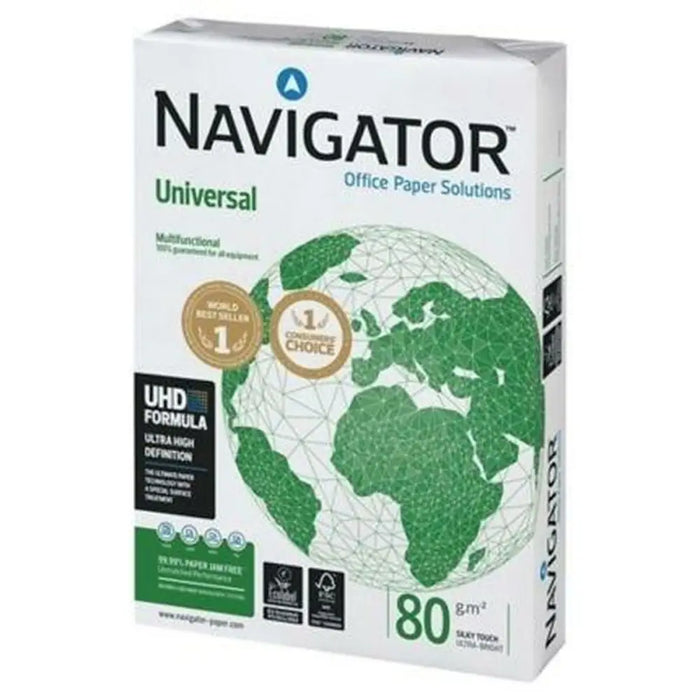 Printer Paper Navigator UNIVERSAL White 5 Pieces - Електроника Периферни и резервни части<<<Компютри|
