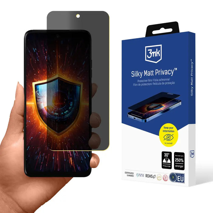 Privacy Film 3mk Silky Matt Privacy for Motorola Moto E15 - *Kategoria tymczasowa<<<HurtelXML