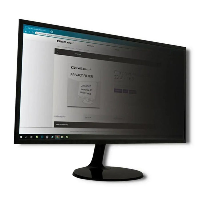 Privacy Filter for Monitor Qoltec 51056 - Протектори за Екран<<<Електроника Телефони и таблети<<<Компютри|