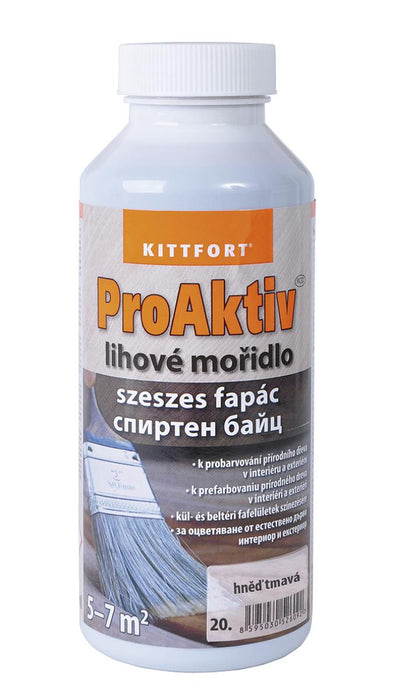 STAIN 20 DARK BROWN 500 ML VAPOR permeable KITTFORT ProAktiv