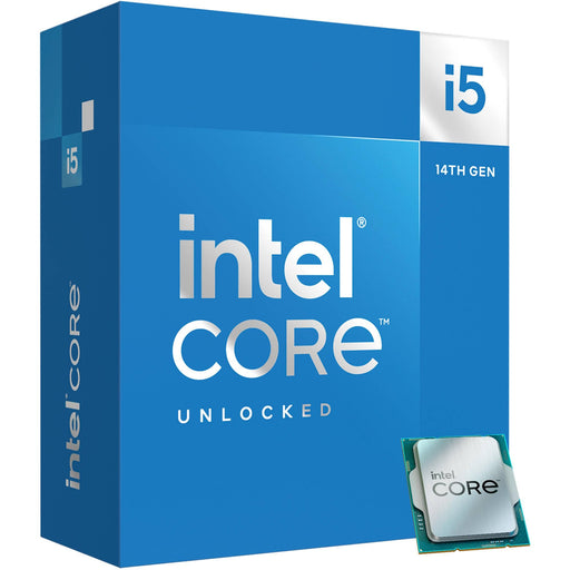 Processor Intel Raptor Lake i5-14600KF 14 Cores 3.5 GHz 24MB 125W LGA1700 BOX - Процесори<<<Компютърни