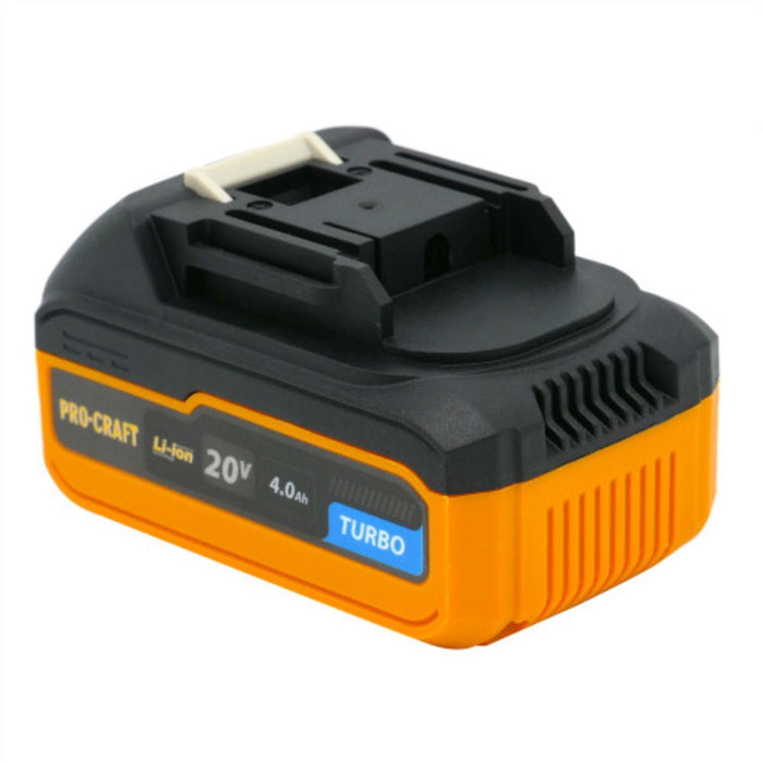 BATTERY 20V 4AH PROCRAFT TURBO