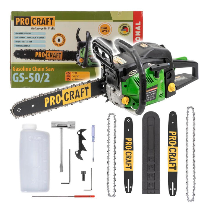 CHAINSAW PROCRAFT GS50/2 40/45CM