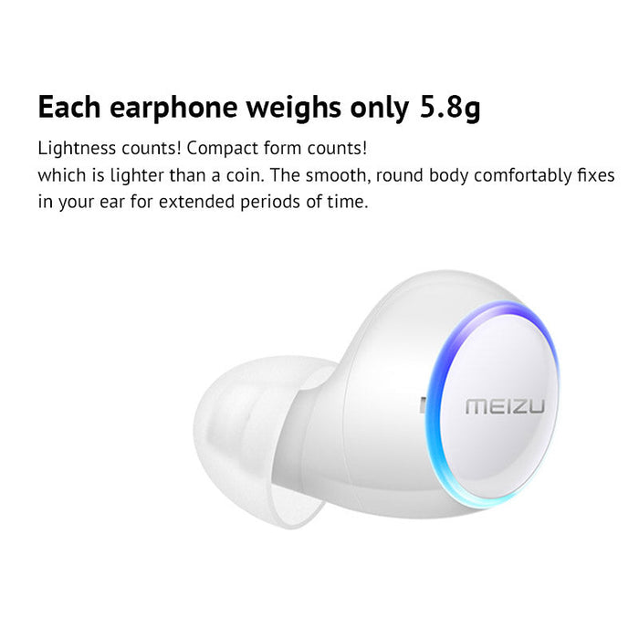 Meizu POP Wireless Sport TWS Earphones with Powerbank Case, Bluetooth 4.2