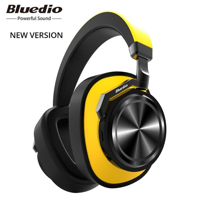 Wireless headphones Bluedio T6 Bluetooth 5.0, ANC, Foldable